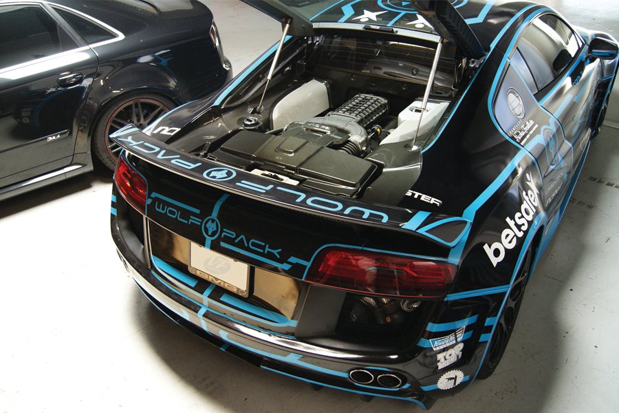 Supercharged R8 Tron